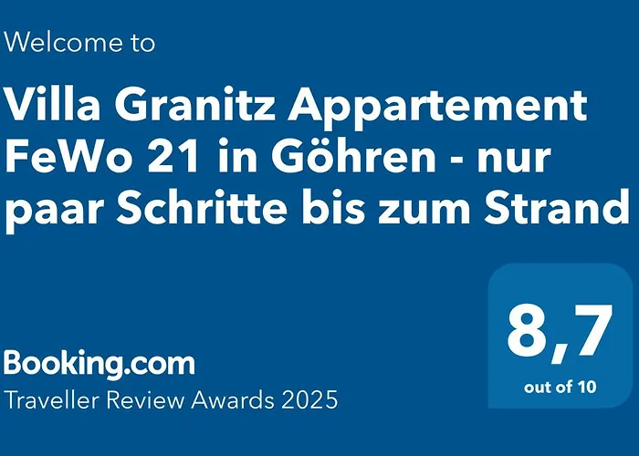 Villa Granitz Appartement Fewo 21 In Goehren - Nur Paar Schritte Bis Zum Strand
