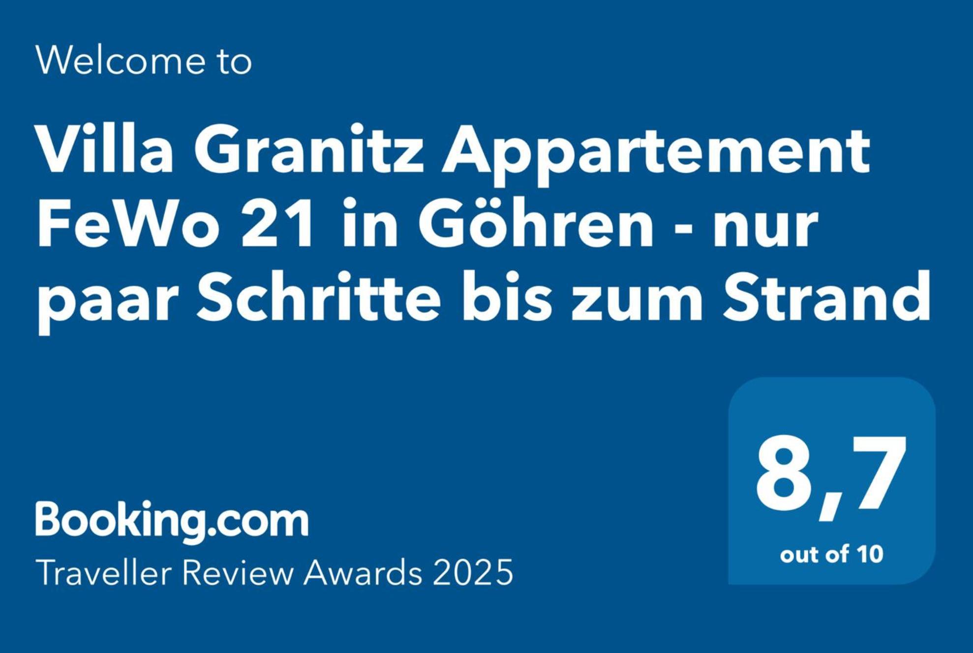 Granitz 21 In Goehren - Nur Paar Schritte Bis Zum * Goehren (Ruegen)